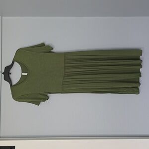 Army Green Casual Dress